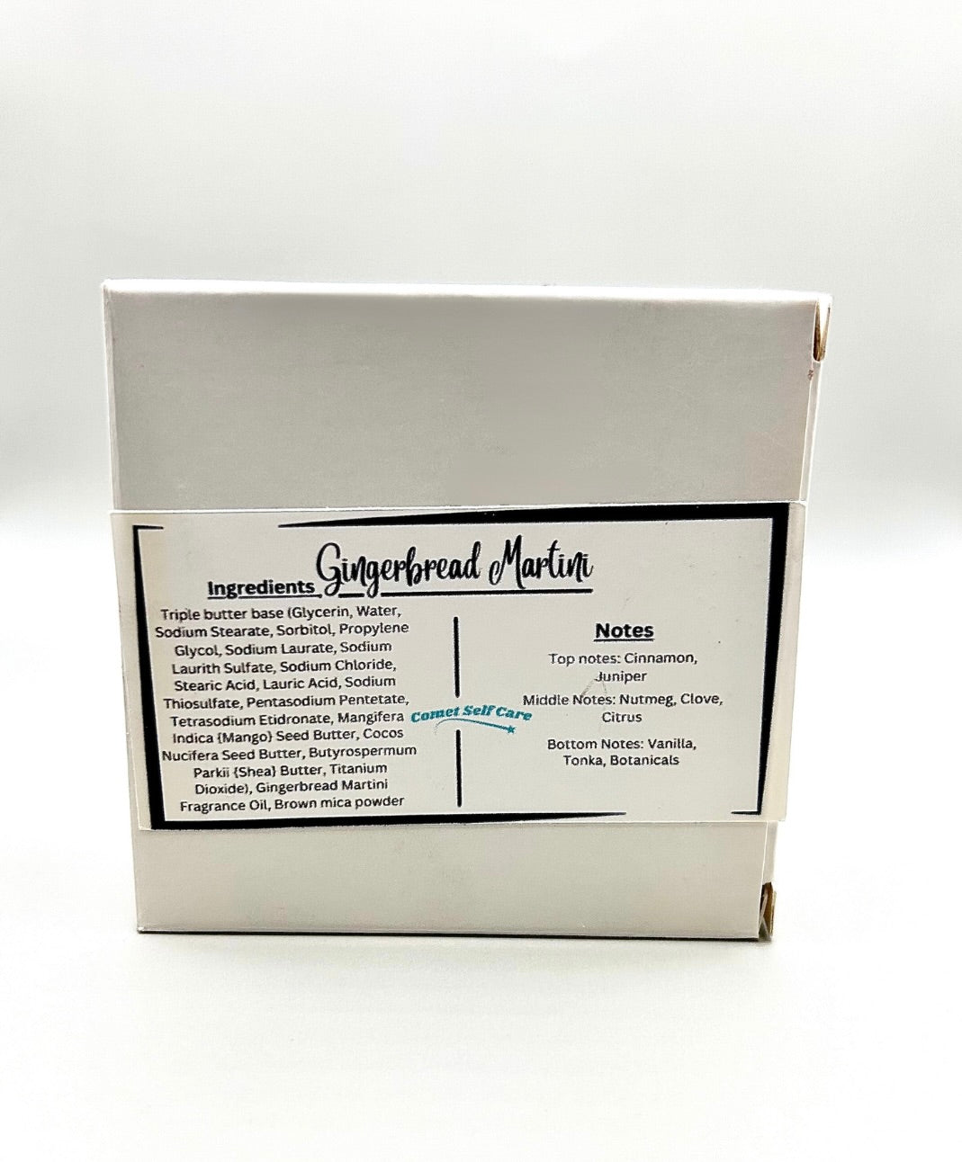 Gingerbread Martini Soap