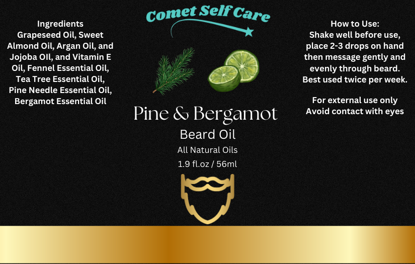 Pine & Bergamot Beard Oil