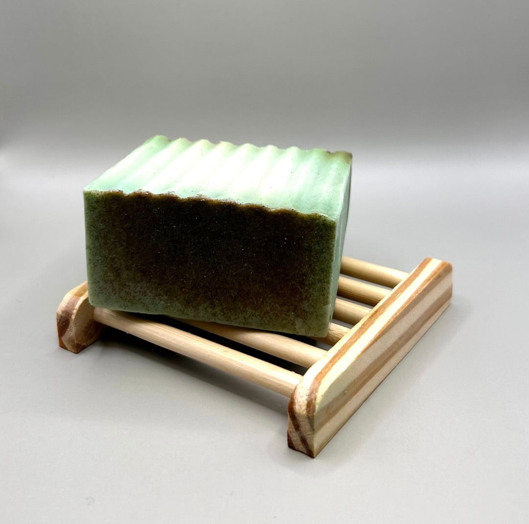 Basil, Sage, & Mint Exfoliating Soap