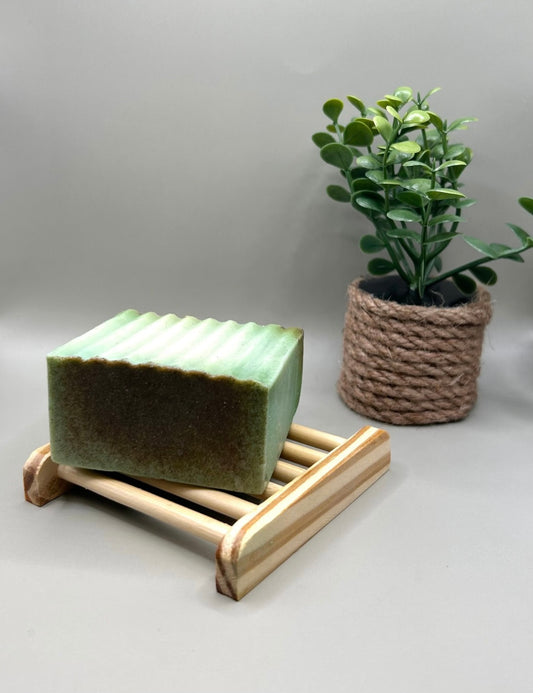 Basil, Sage, & Mint Exfoliating Soap
