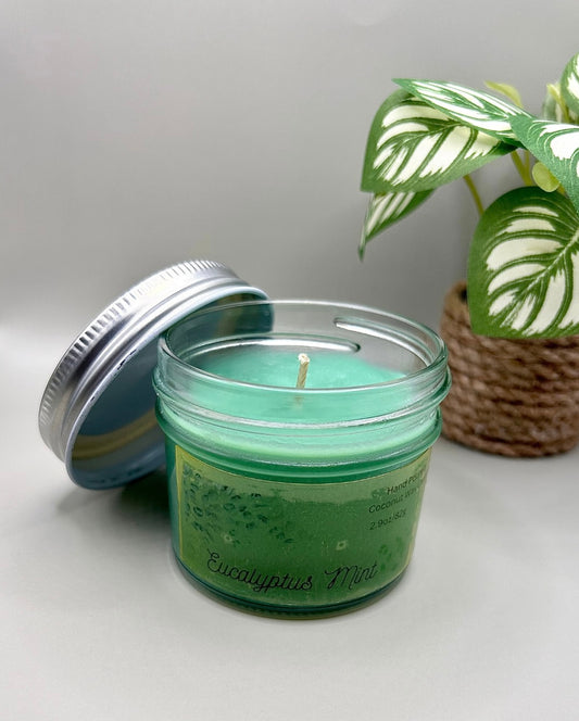 Eucalyptus Mint Coconut Wax Candle
