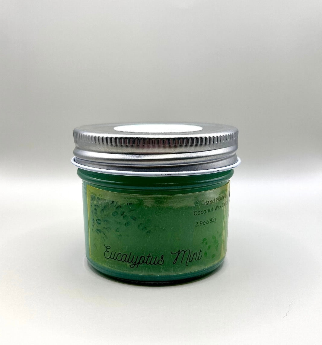Eucalyptus Mint Coconut Wax Candle