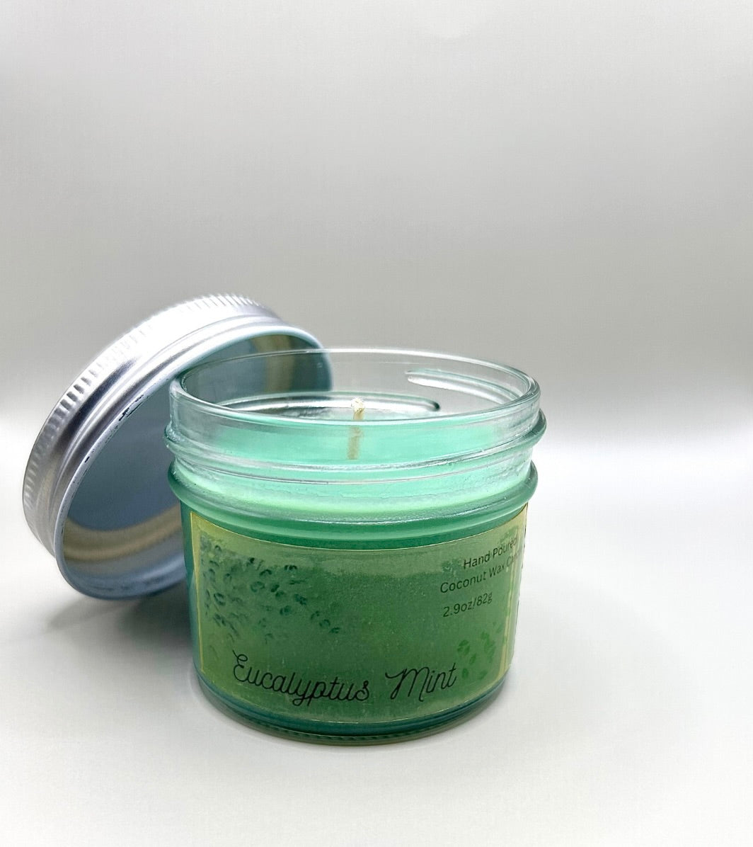 Eucalyptus Mint Coconut Wax Candle